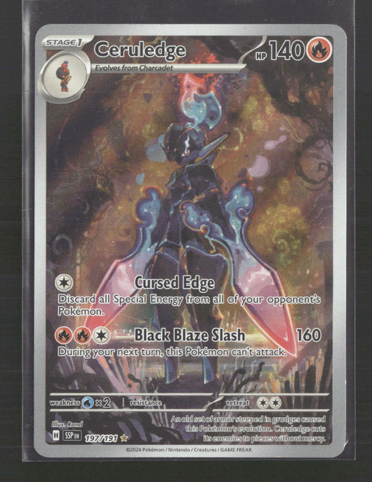 Ceruledge SV08: Surging Sparks #197/191 - Front