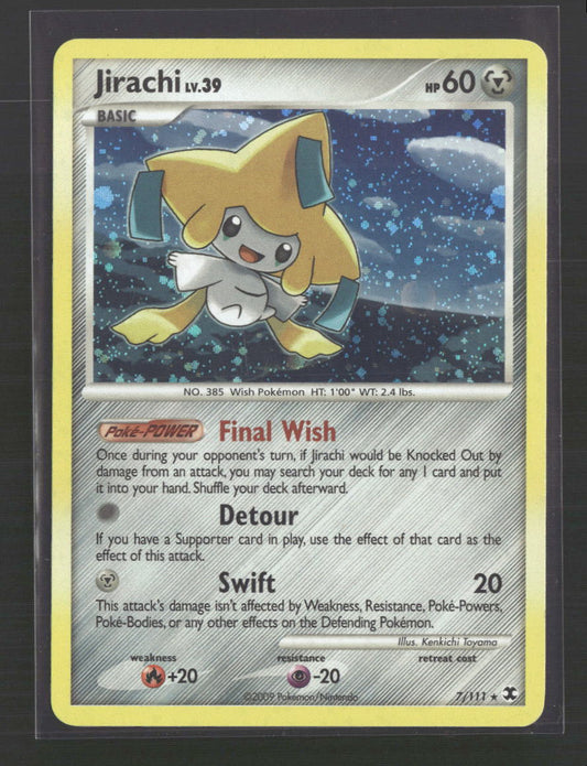 Jirachi Rising Rivals #7/111 - Front