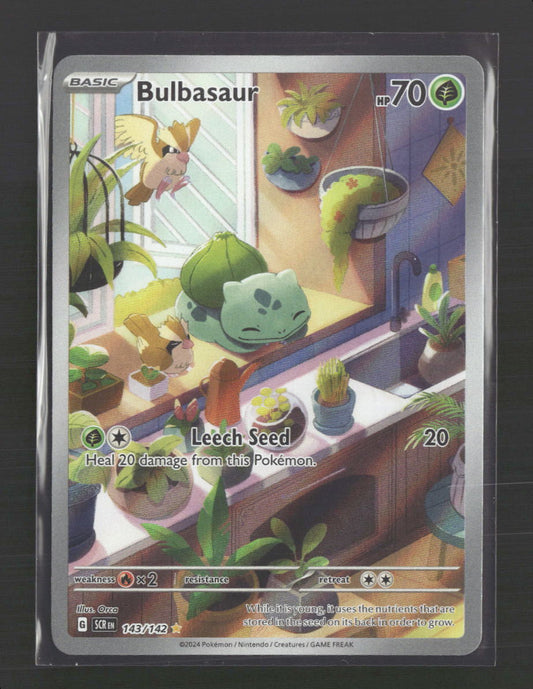 Bulbasaur SV07: Stellar Crown #143/142 - Front