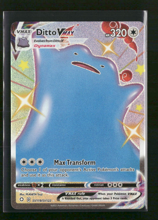 Ditto VMAX Shining Fates: Shiny Vault #SV119/SV122
