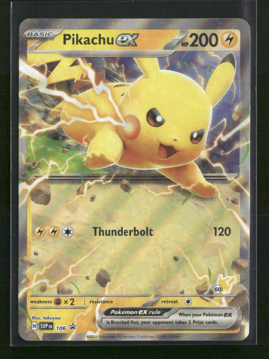 Pikachu ex (Pikachu 60) Battle Academy 2024 #106