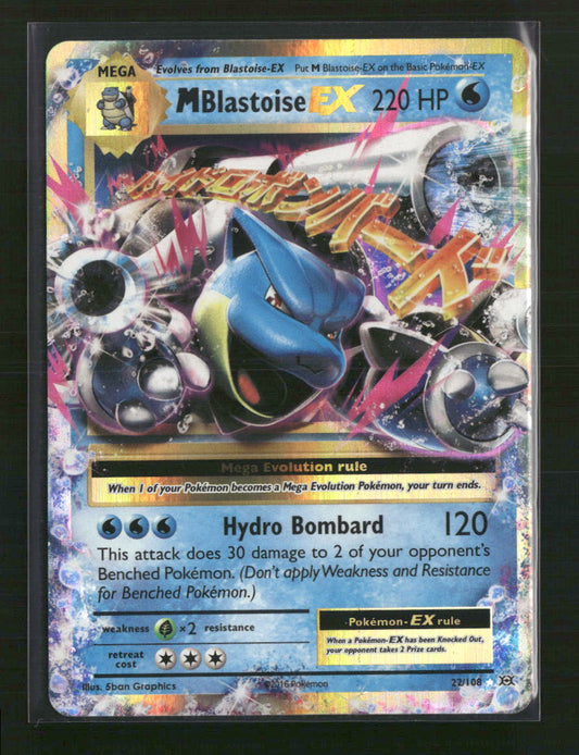 M Blastoise EX XY - Evolutions #22/108