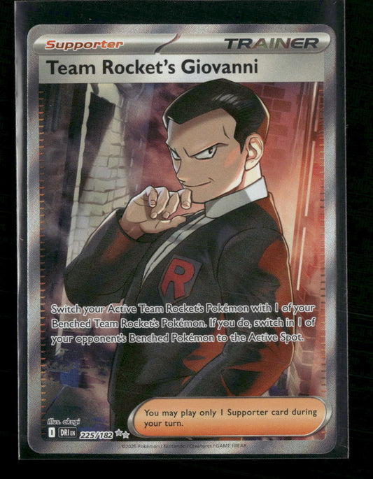 Team Rocket's Giovanni SV10: Destined Rivals #225/182