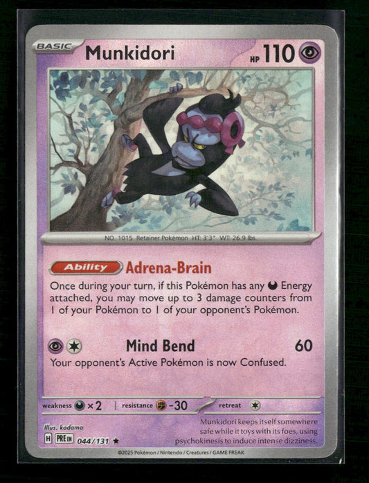 Munkidori (Master Ball Pattern) SV: Prismatic Evolutions #044/131
