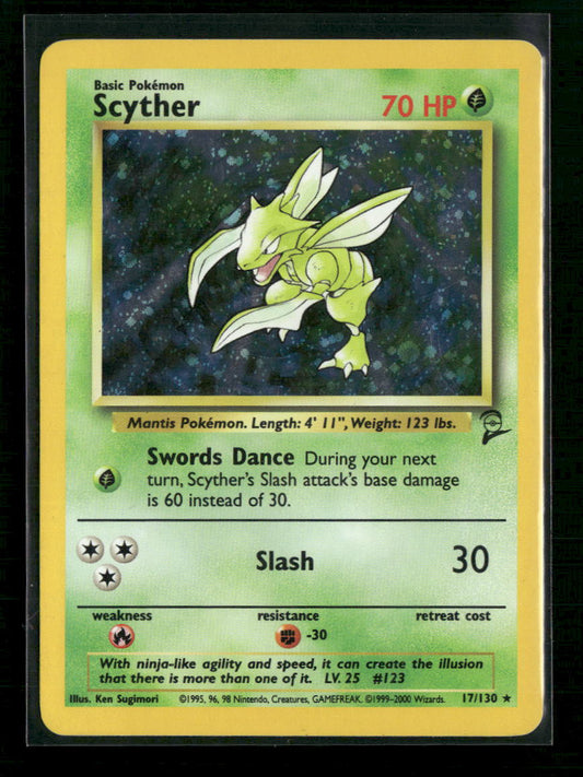 Scyther Base Set 2 #017/130
