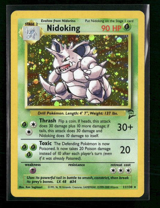 Nidoking Base Set 2 #011/130