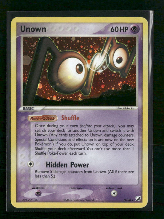 Unown (N) Unseen Forces #N/28