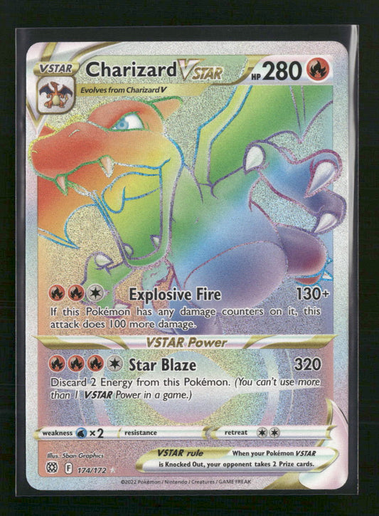 Charizard VSTAR (Secret) SWSH09: Brilliant Stars #174/172