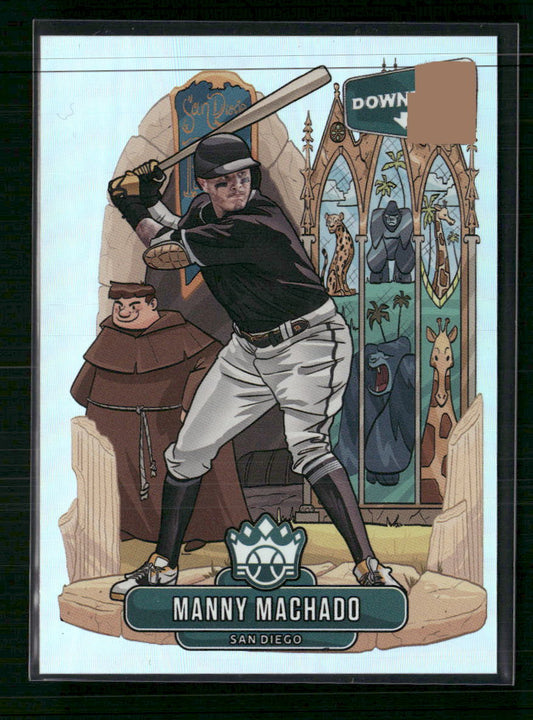 Manny Machado San Diego Padres 2023 Panini Downtown Insert
