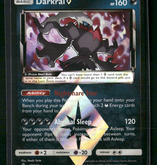 Darkrai Prism Star SM - Ultra Prism #77/156