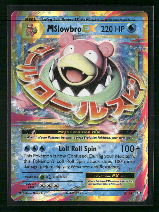 M Slowbro EX XY - Evolutions #27/108