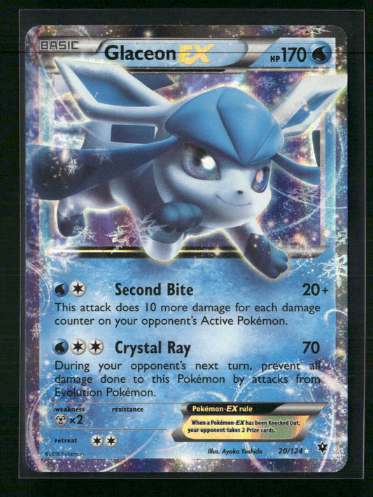 Glaceon EX XY - Fates Collide #20/124