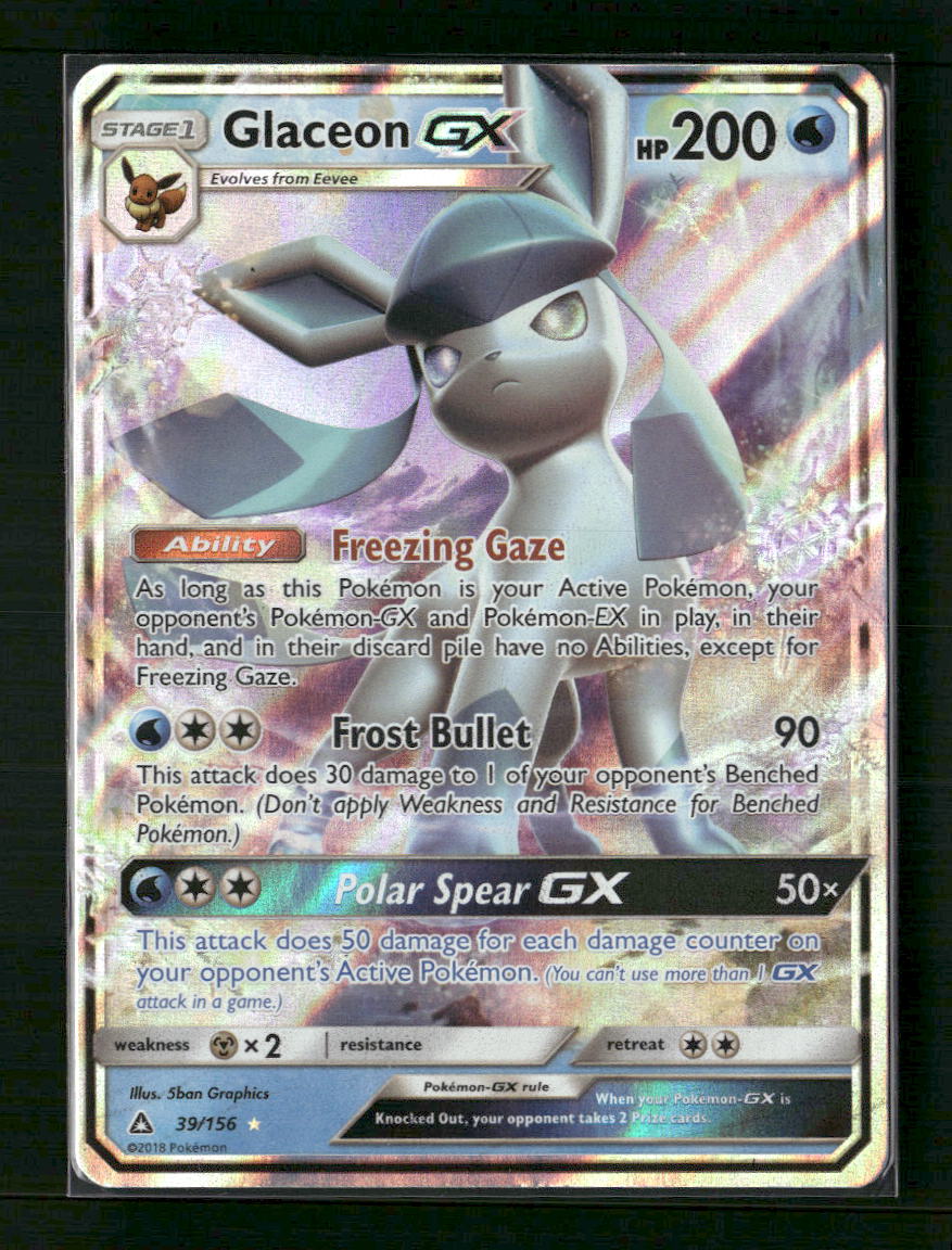 Glaceon GX SM - Ultra Prism #39/156