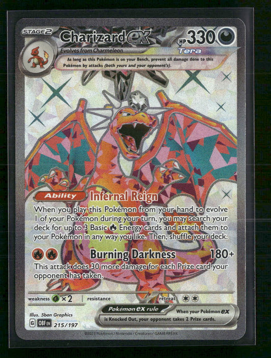 Charizard ex SV03: Obsidian Flames #215/197