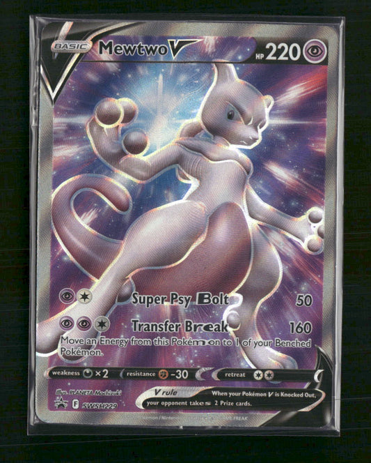 Mewtwo V SWSH: Sword & Shield Promo Cards #SWSH229