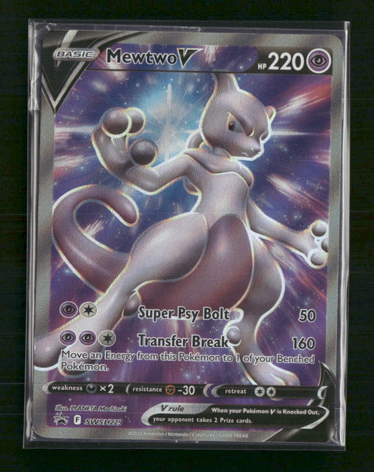 Mewtwo V SWSH: Sword & Shield Promo Cards #SWSH229