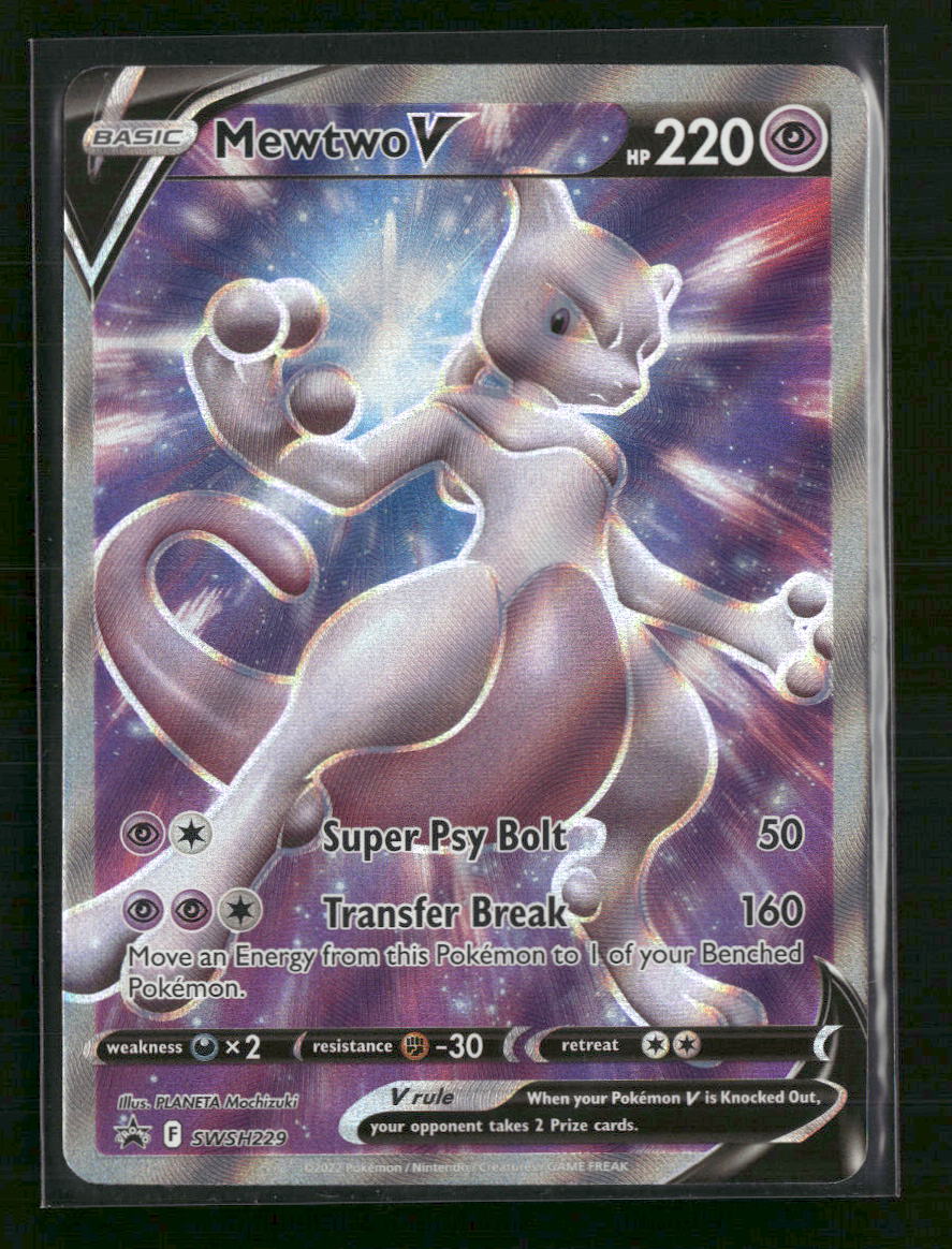 Mewtwo V SWSH: Sword & Shield Promo Cards #SWSH229