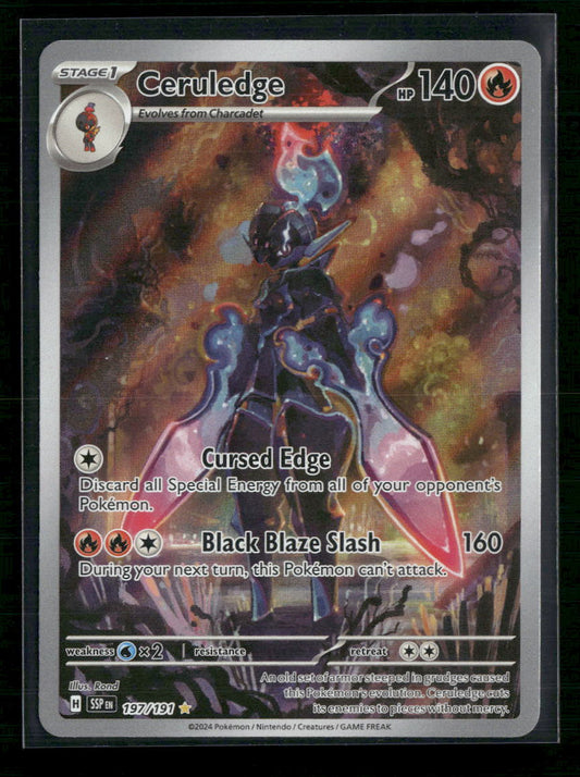 Ceruledge SV08: Surging Sparks #197/191