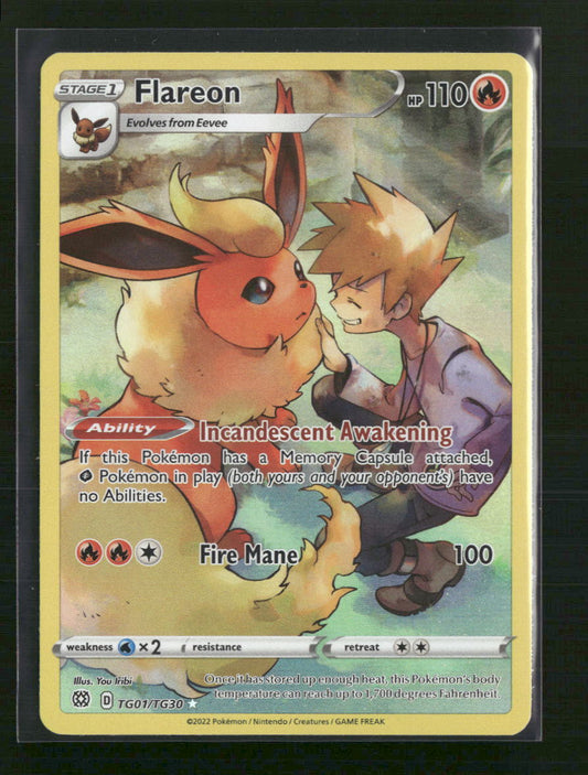 Flareon SWSH09: Brilliant Stars Trainer Gallery #TG01/TG30