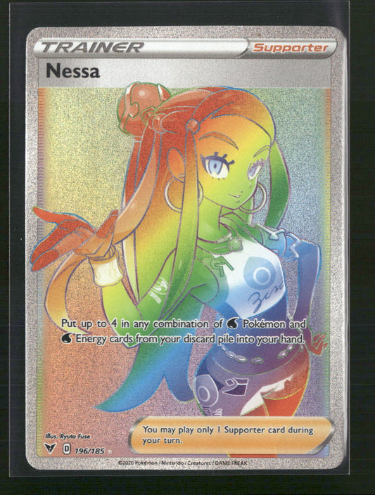 Nessa (Secret) SWSH04: Vivid Voltage #196/185
