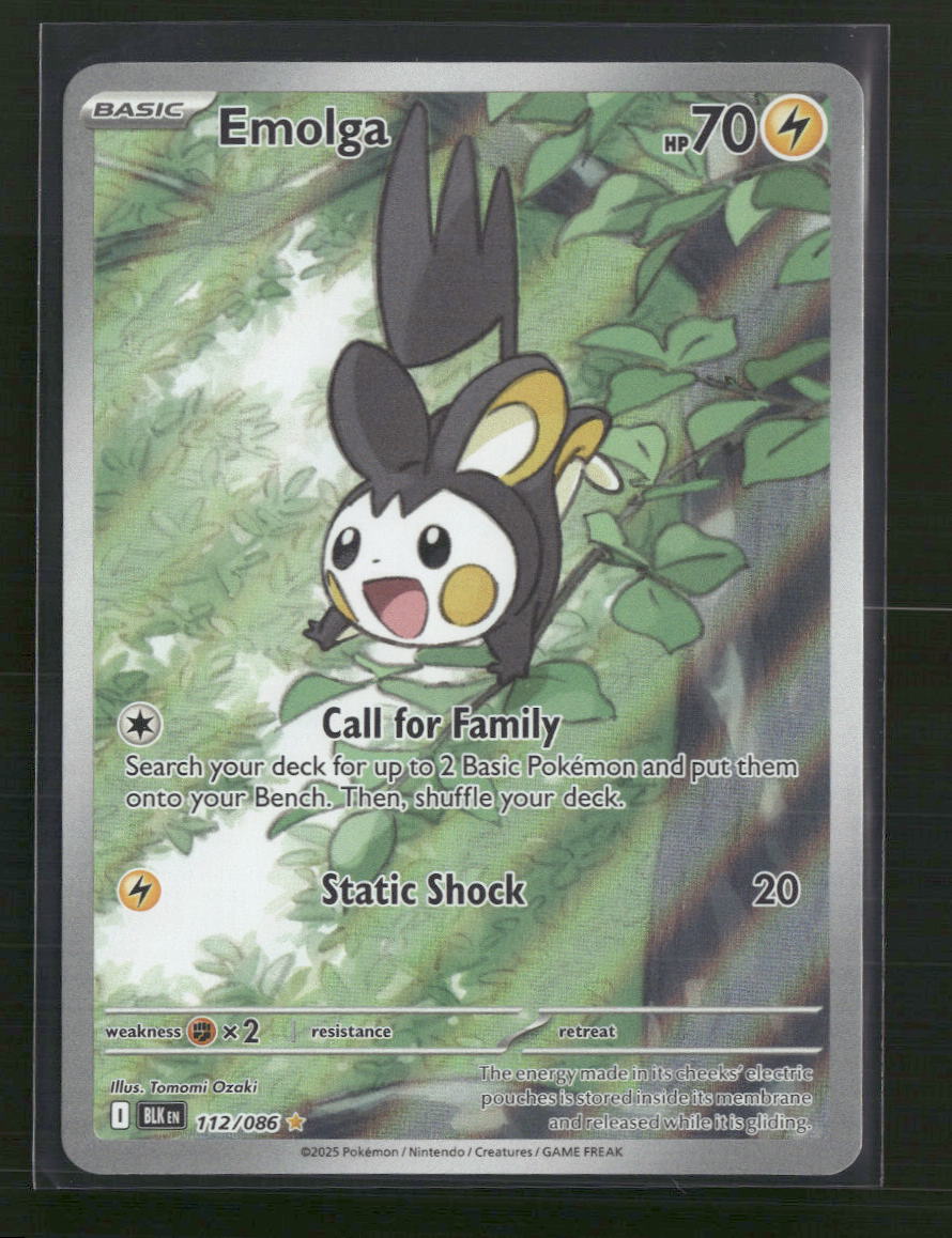 Emolga SV: Black Bolt #112/086