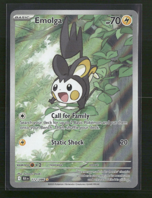 Emolga SV: Black Bolt #112/086