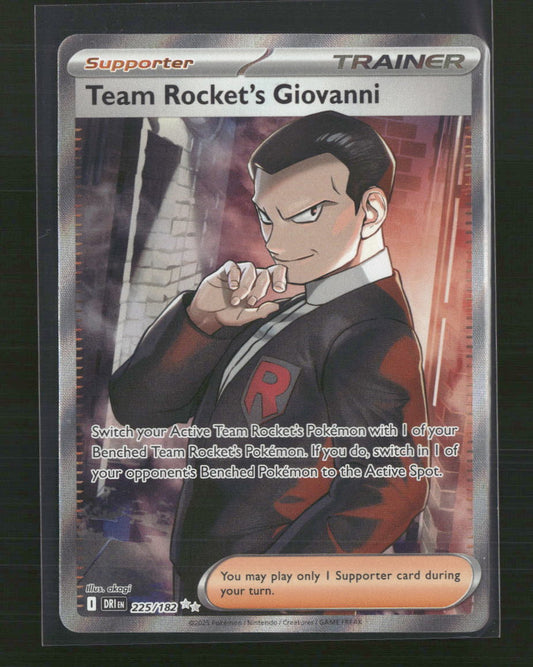 Team Rocket's Giovanni SV10: Destined Rivals #225/182
