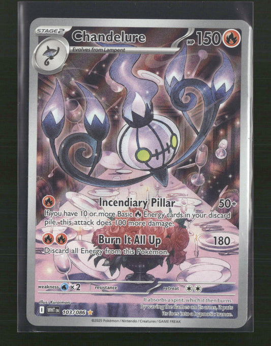 Chandelure SV: White Flare #103/086