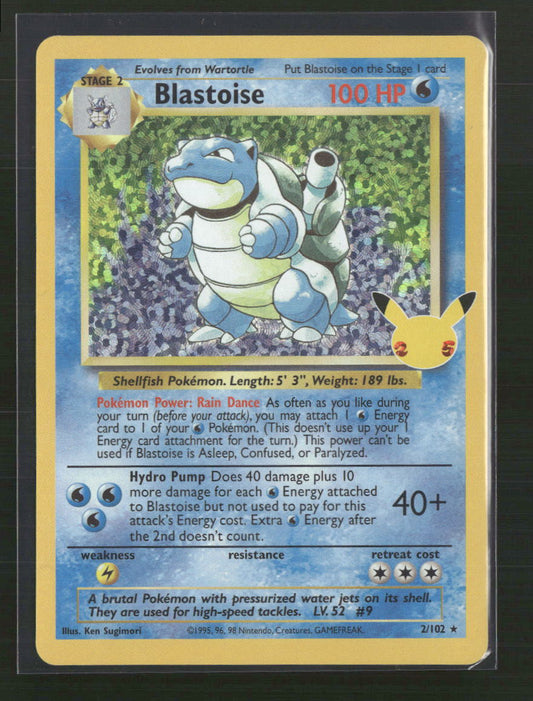 Blastoise Celebrations: Classic Collection #2/102