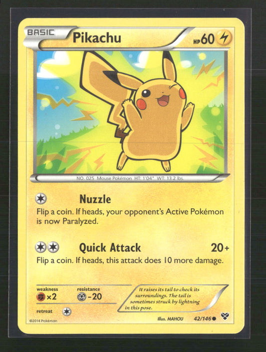 Pikachu XY Base Set #42/146