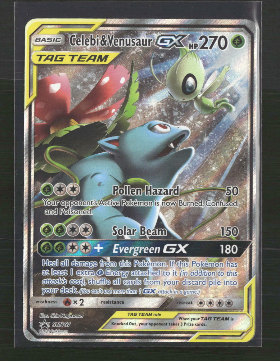 Celebi & Venusaur GX SM Promos #SM167