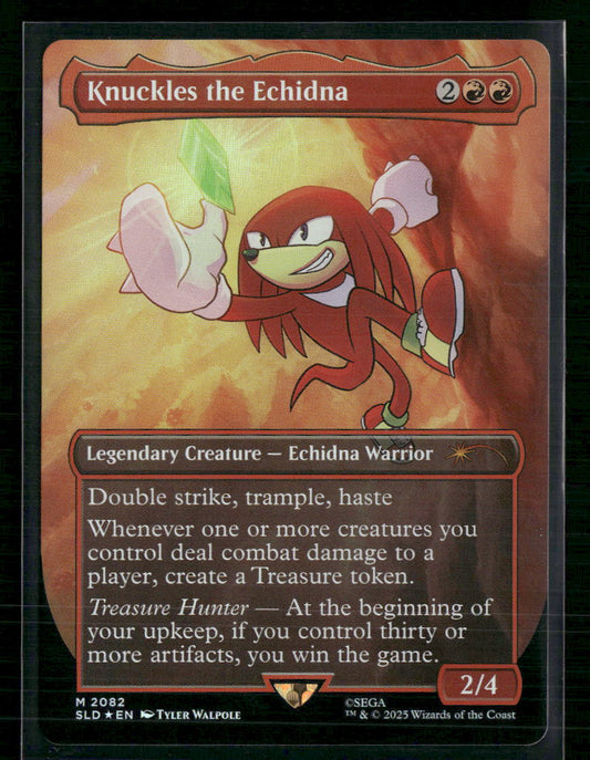 Knuckles the Echidna Secret Lair Drop Series #2082