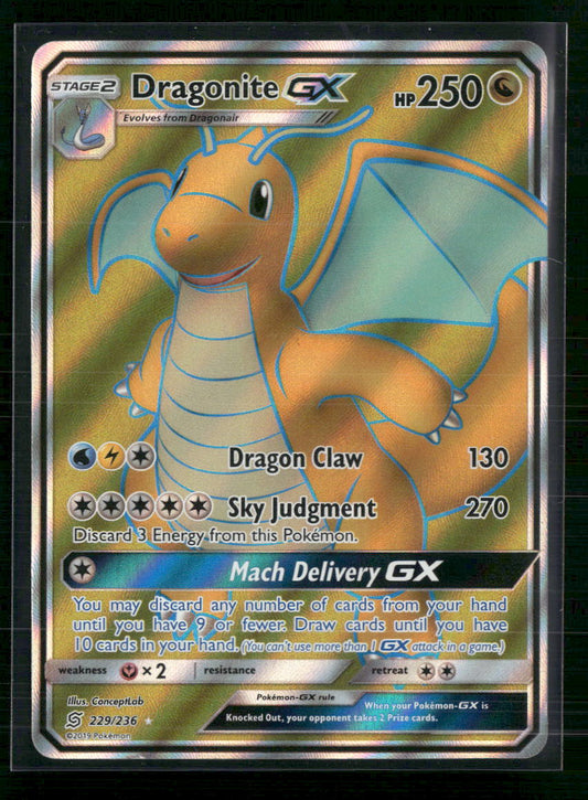 Dragonite GX (Full Art) SM - Unified Minds #229/236
