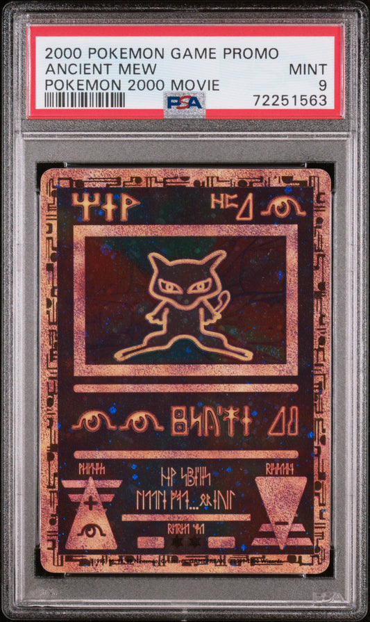 Ancient Mew 2000 Pokemon Game Movie # Pokemon 2000 Movie PSA 9