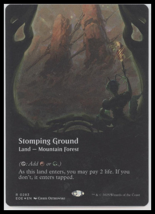 Stomping Ground (Borderless) Edge of Eternities #283