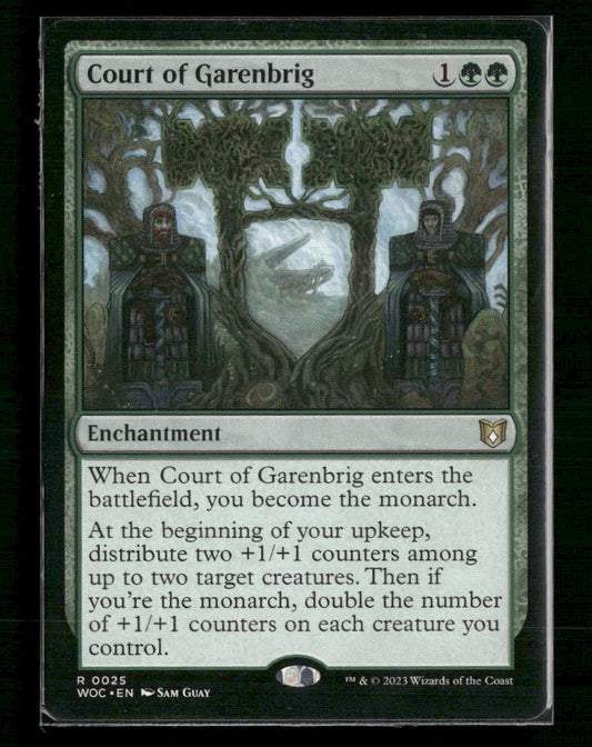 Court of Garenbrig Commander: Wilds of Eldraine #25