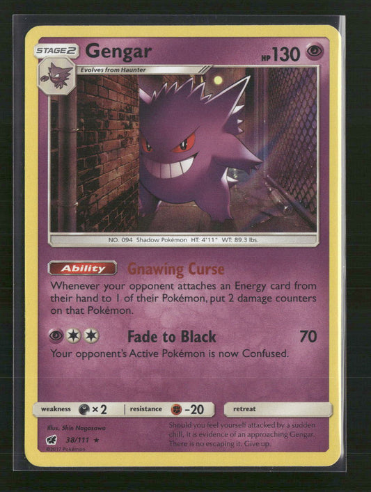 Gengar SM - Crimson Invasion #38/111