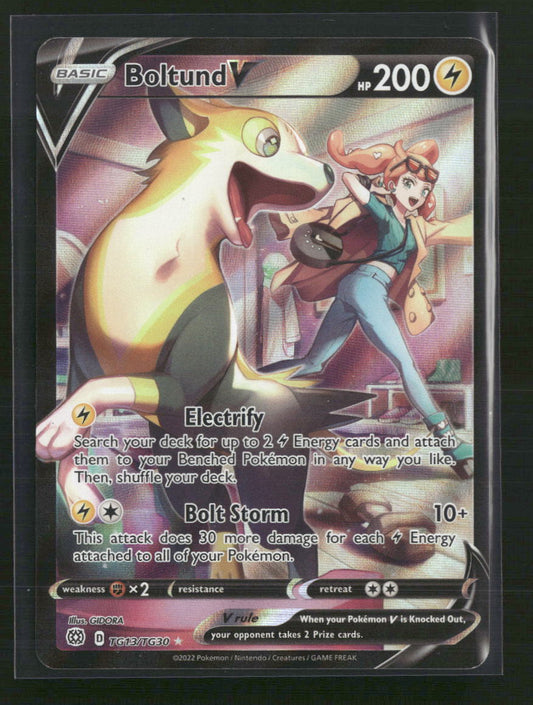 Boltund V SWSH09: Brilliant Stars Trainer Gallery #TG13/TG30