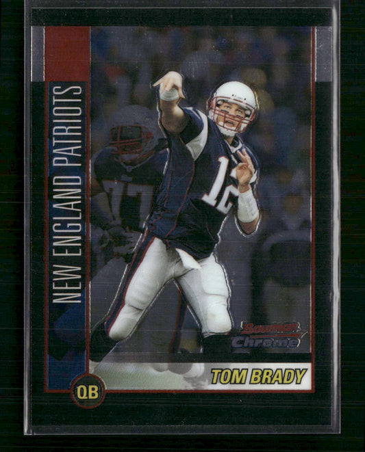 Tom Brady 2002 Bowman Chrome #99