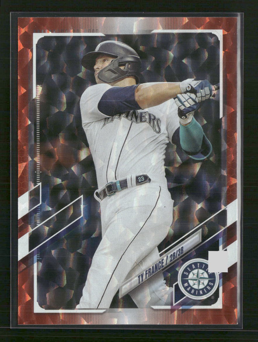 Ty France 2021 Topps Update #US5 Orange Foilboard #/299