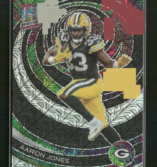 Aaron Jones 2023 Panini Spectra #33 Meta #/25