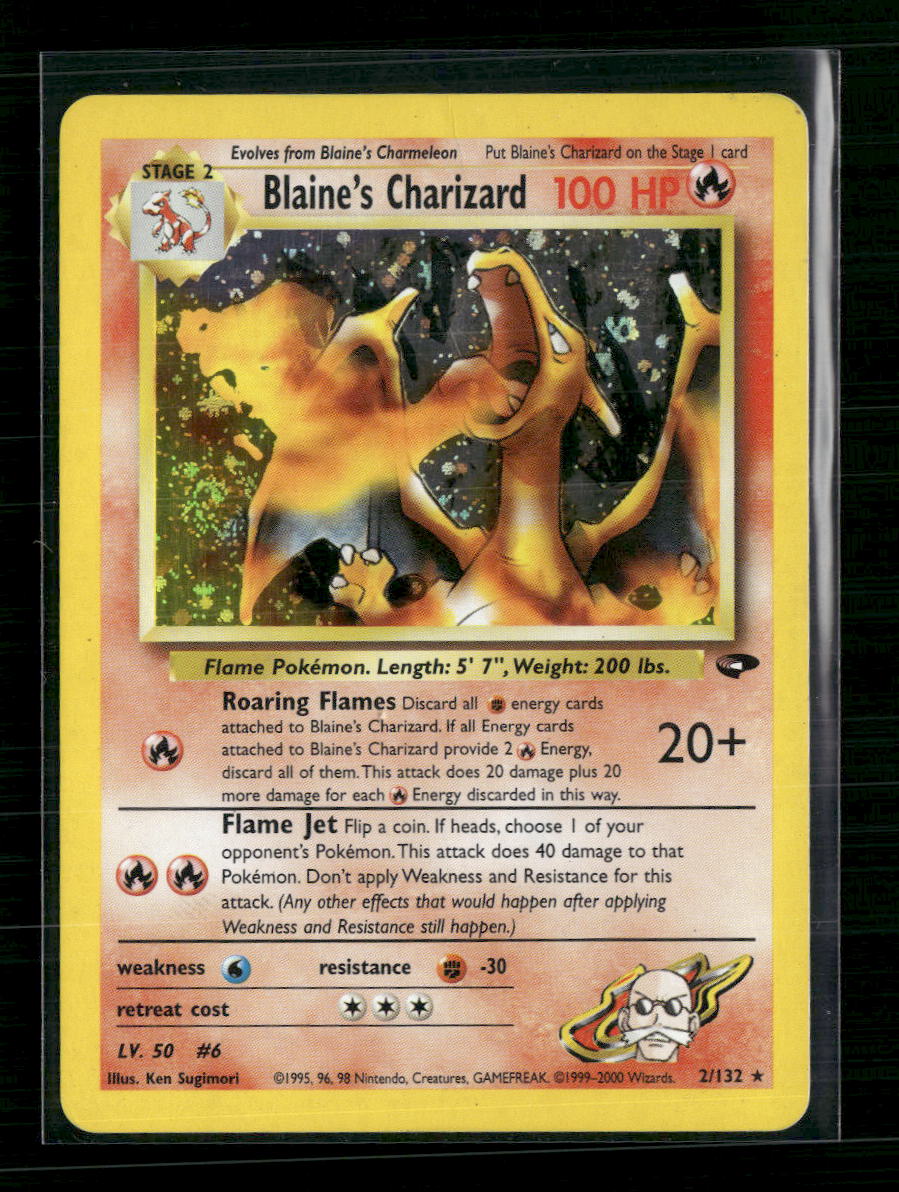Blaine's Charizard Gym Challenge #002/132
