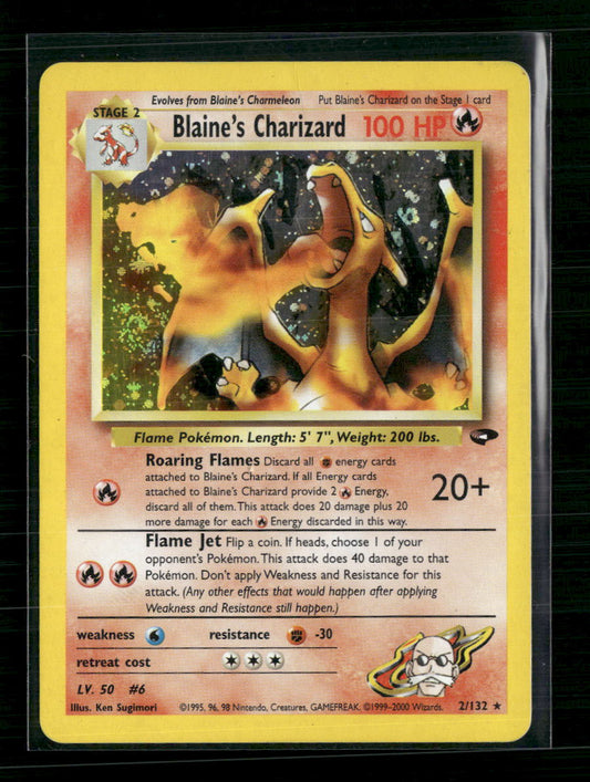 Blaine's Charizard Gym Challenge #002/132