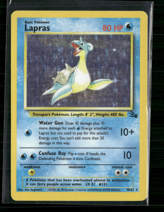 Lapras (10) Fossil #10/62