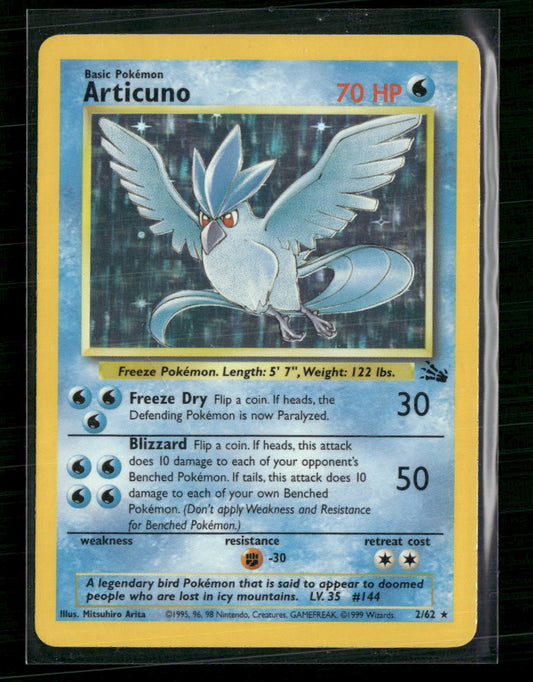 Articuno (2) Fossil #02/62