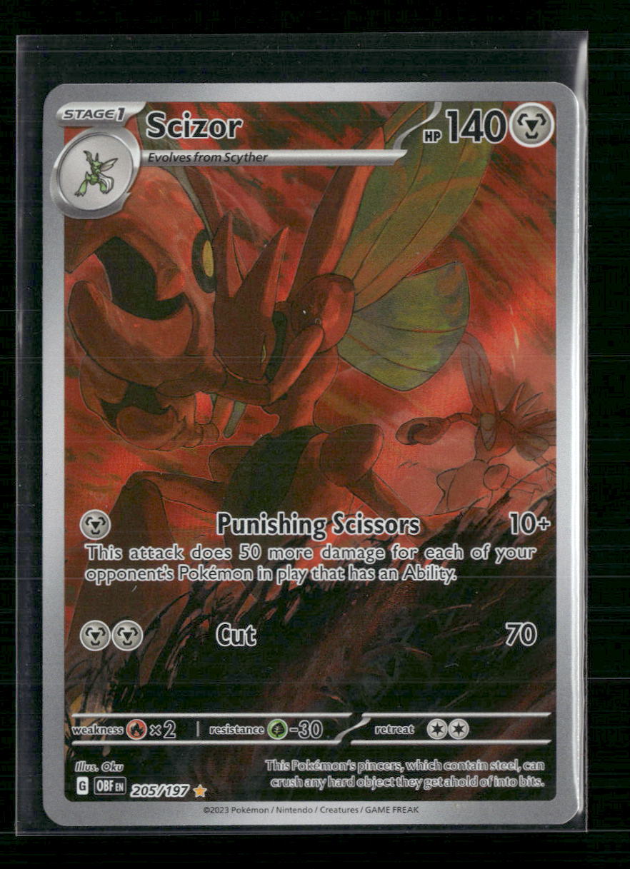 Scizor SV03: Obsidian Flames #205/197