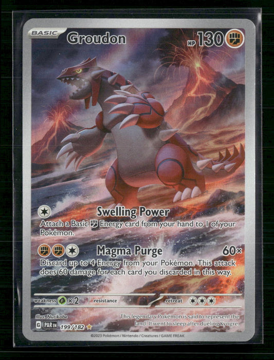 Groudon SV04: Paradox Rift #199/182