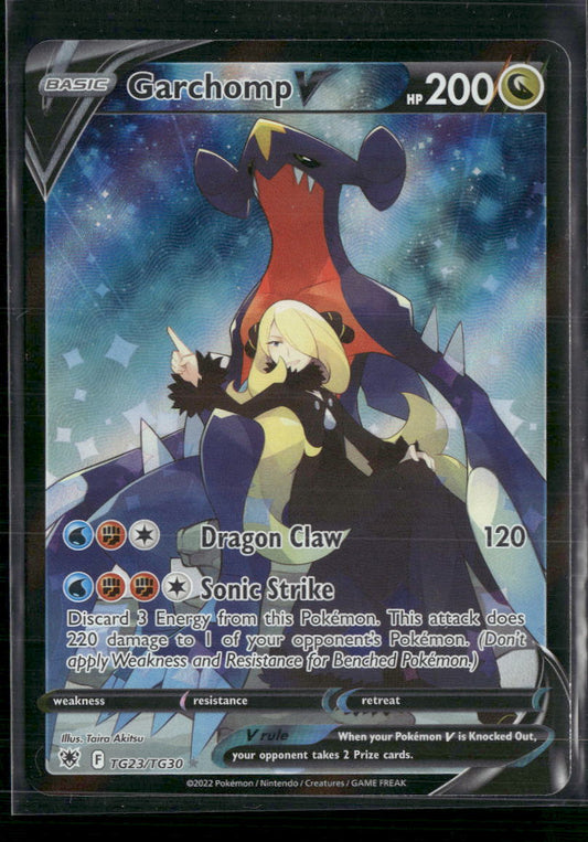 Garchomp V SWSH10: Astral Radiance Trainer Gallery #TG23/TG30
