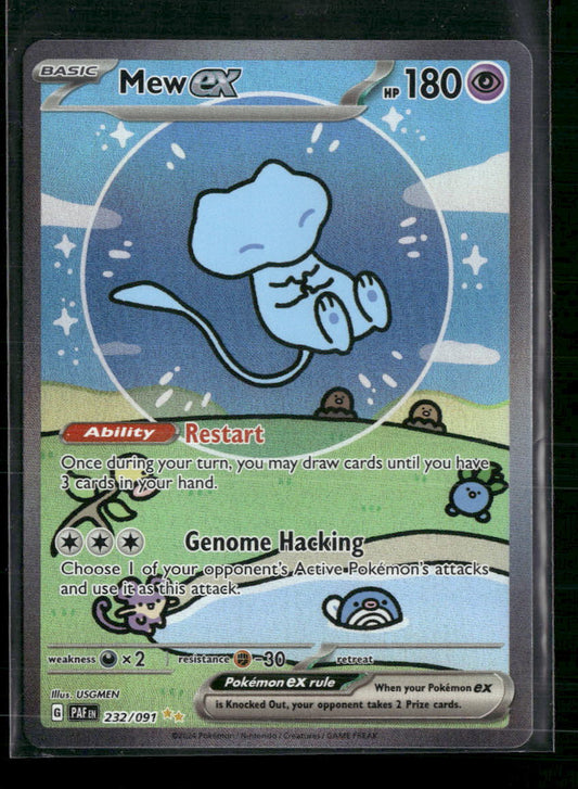 Mew ex SV: Paldean Fates #232/091