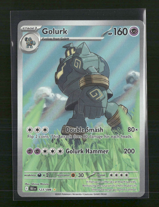 Golurk SV: Black Bolt #123/086